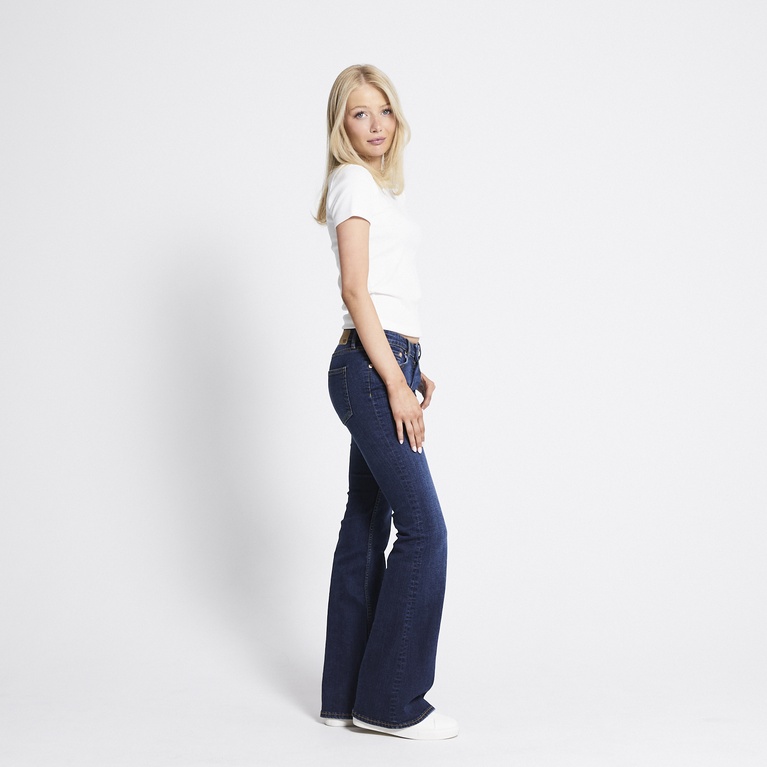Low waist flare jeans "Bell" Dark used
